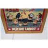 Image 2 : Framed RimPac Exercise Print Welcome Sailors! 33" x 23"