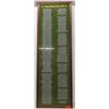 Image 1 : Tall Framed Hawaii Medal of Honor Roll Names 25" x 73"