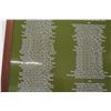 Image 3 : Tall Framed Hawaii Medal of Honor Roll Names 25" x 73"