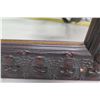 Image 2 : Wooden Frame Mirror 34.5" x 40.5"