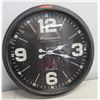 Image 1 : Large Round Black Wall Clock, 38" Dia., Westminster Clock Co. London