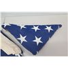 Image 2 : Qty 2 Folded U.S.A. Flags
