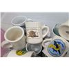 Image 3 : Bin of Misc Mugs - USS Bremerton, USNS Tenacious, Nuntiari & Glass Steins