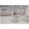 Image 2 : Qty 6 Goblets - 3 Hula Girl Logo & 3 White Brewseum Logo