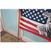 Image 2 : U.S.A. Flag w/ John Wayne on Flagpole