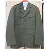 Image 2 : WWII Marine Corps Jacket, USMC Airwing 1 Patch, Green Pants (size unknown)