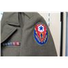 Image 2 : WWII Ike Jacket, ETO & ETO Command Patch, 2 Year Overseas Bar (size 36R)