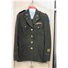 Image 2 : WWII Women's Officer Nurse Jacket, USAR PAC Patch & Insignia & Ike Jacket