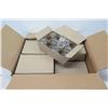 Image 2 : 2 Boxes (qty 288) Small 'Home of the Brave Brewseum' Glass Mugs, Approx. 3" Tall