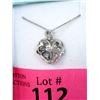 Image 2 : New Black Diamond Heart Locket Necklace