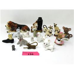 20 Animal Figurines - Majority are China