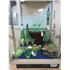 Image 1 : 30+ Piece Lot of Vintage Green Glass Items