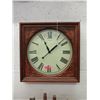 Image 1 : Large Ethan Allen Wall Clock - 26" x 26"