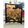 Image 1 : 4-Panel Double Sided Black Lacquer Screen