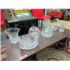 Image 1 : 7 Large Crystal Vases & Bowls