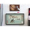 Image 1 : Owl Clock and Asian Wall Art