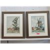 Image 1 : 2 Well Framed Ltd. Edition Dutch Prints