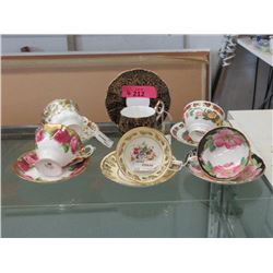 6 High Quality English Bone China Teacups