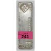 Image 1 : 50 Oz. Johnson Matthey .999 Silver Loaf Bar