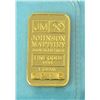 Image 2 : 1 Gram .9999 Gold Johnson Matthey Bar