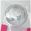 Image 2 : 1 Oz. First Nations/Buffalo .999 Art Round