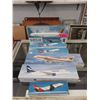 Image 1 : 7 Assorted New Plastic Airplane Models