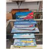 Image 1 : 7 Assorted New Plastic Airplane Models