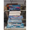 Image 1 : 7 Assorted New Plastic Airplane Models