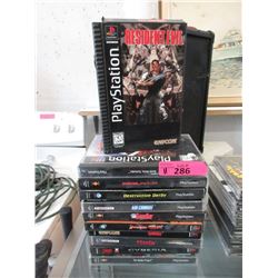 11 PS1 Long Case Games
