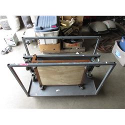 3 Rolling Metal Dollies