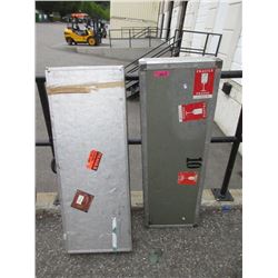 2 Shipping Cases - 7" x 17" x 49"