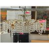 Image 1 : Vintage Ceiling Fixture with Acrylic Drops