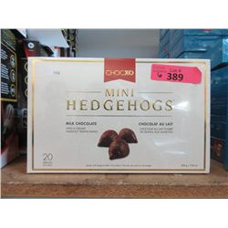 6 Boxes of 20 Mini Hedgehogs Chocolates