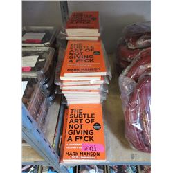 35 Copies of "The Subtle Art of Not Giving a F*ck"