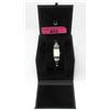 Image 2 : New in Box Ladies Bulova 3 Diamond Watch