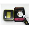 Image 2 : New in Box Men's August Steiner Gold Bar Watch