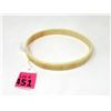 Image 1 : Carved Bone Armband - 1/2' wide and 5" wide