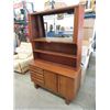 Image 1 : Mid Century Teak Buffet with Hutch Top