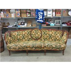 9 Foot Long French Provincial Sofa