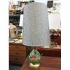 Image 1 : Vintage Ceramic Lamp  - 32" tall at top of shade