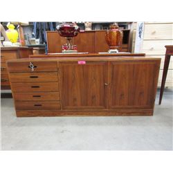 Mid Century Sideboard with 3 Keys