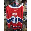 Image 1 : Montreal Canadien's #31 Price Jersey - Red