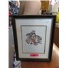 Image 1 : 1972 Bill Reid Framed Print - "Haida Raven"