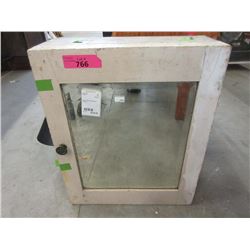 Vintage Medicine Cabinet -  7" x 16" x 19" tall