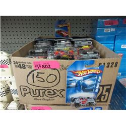 150 Assorted Hot Wheels in Sealed Packages