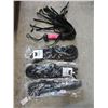 Image 1 : 4 New Premium Soft Leather Floggers
