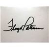 Image 2 : Certified Floyd Patterson Autograph with Photo