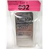 Image 1 : 10 Oz Johnson Matthey 999 Fine Silver Bar