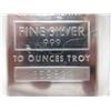 Image 2 : 10 Oz Johnson Matthey 999 Fine Silver Bar