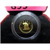 Image 2 : 1/25 Oz .9999 Fine Gold 2007 Wolf Coin